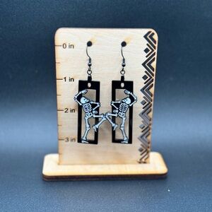 Acrylic Skeleton Earrings